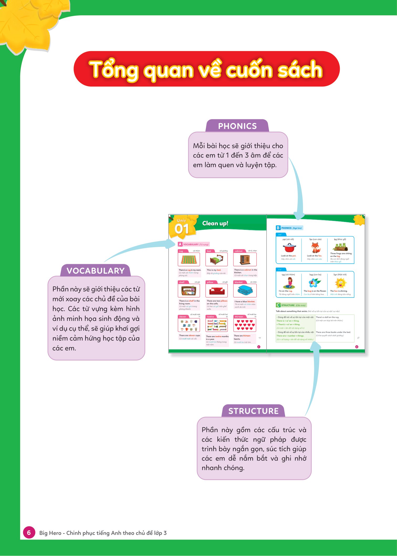 big hero chinh phục tiếng anh theo chủ đề lớp 3 - Ảnh 6