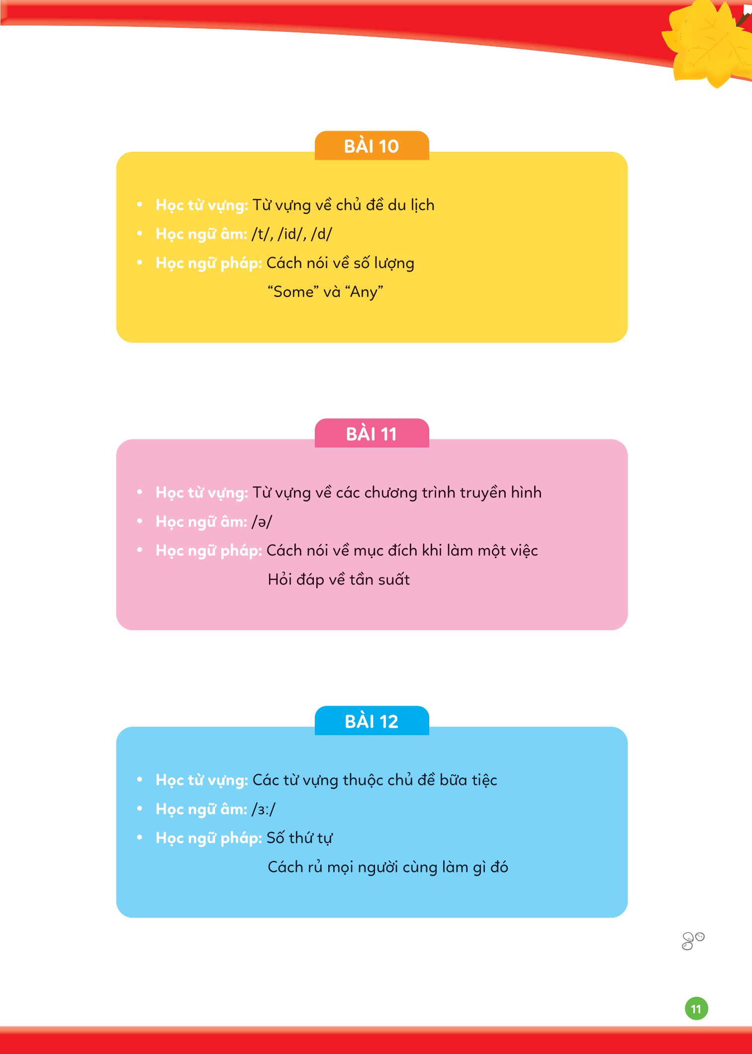 big hero chinh phục tiếng anh theo chủ đề lớp 5 - Ảnh 11