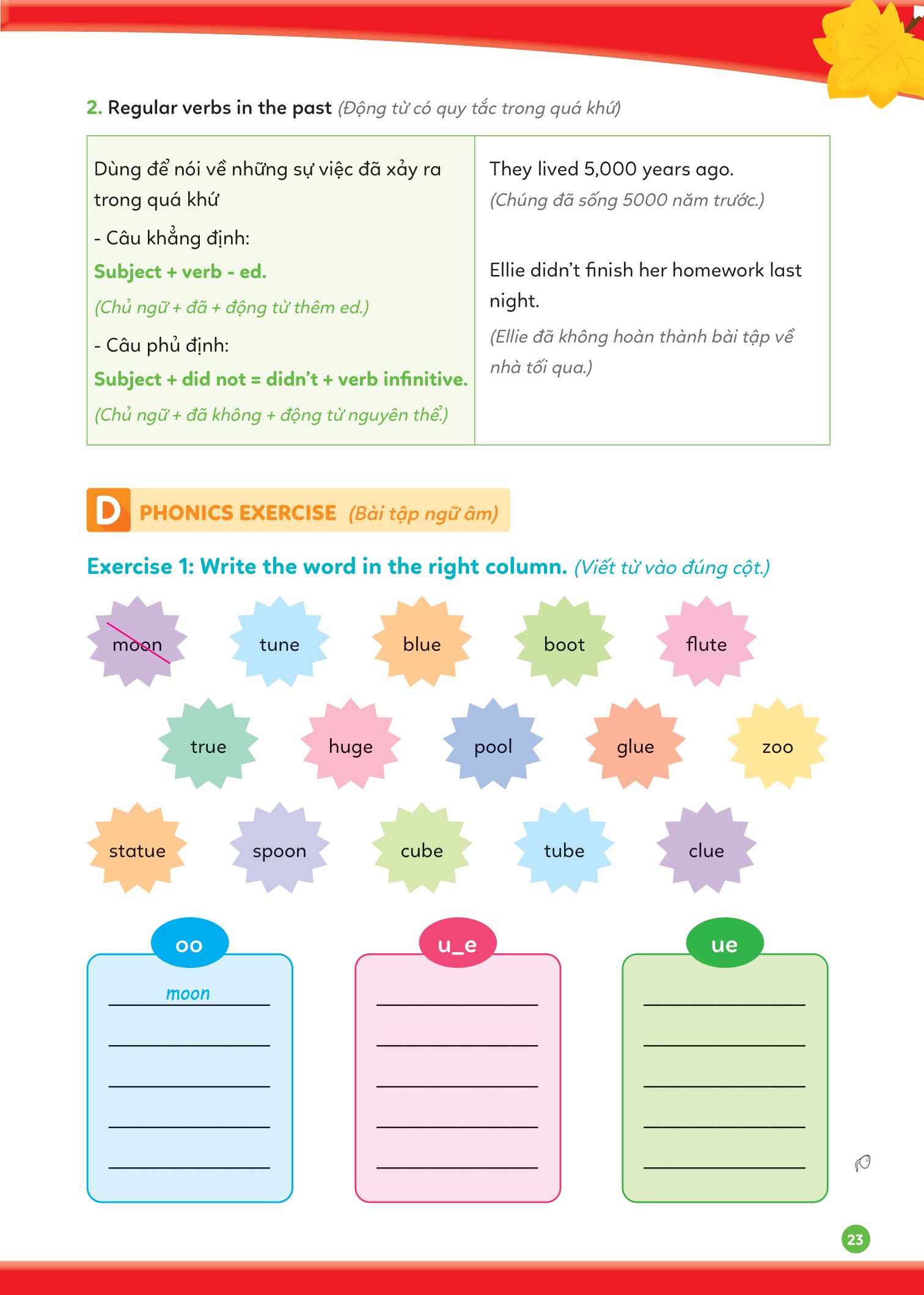 big hero chinh phục tiếng anh theo chủ đề lớp 5 - Ảnh 16