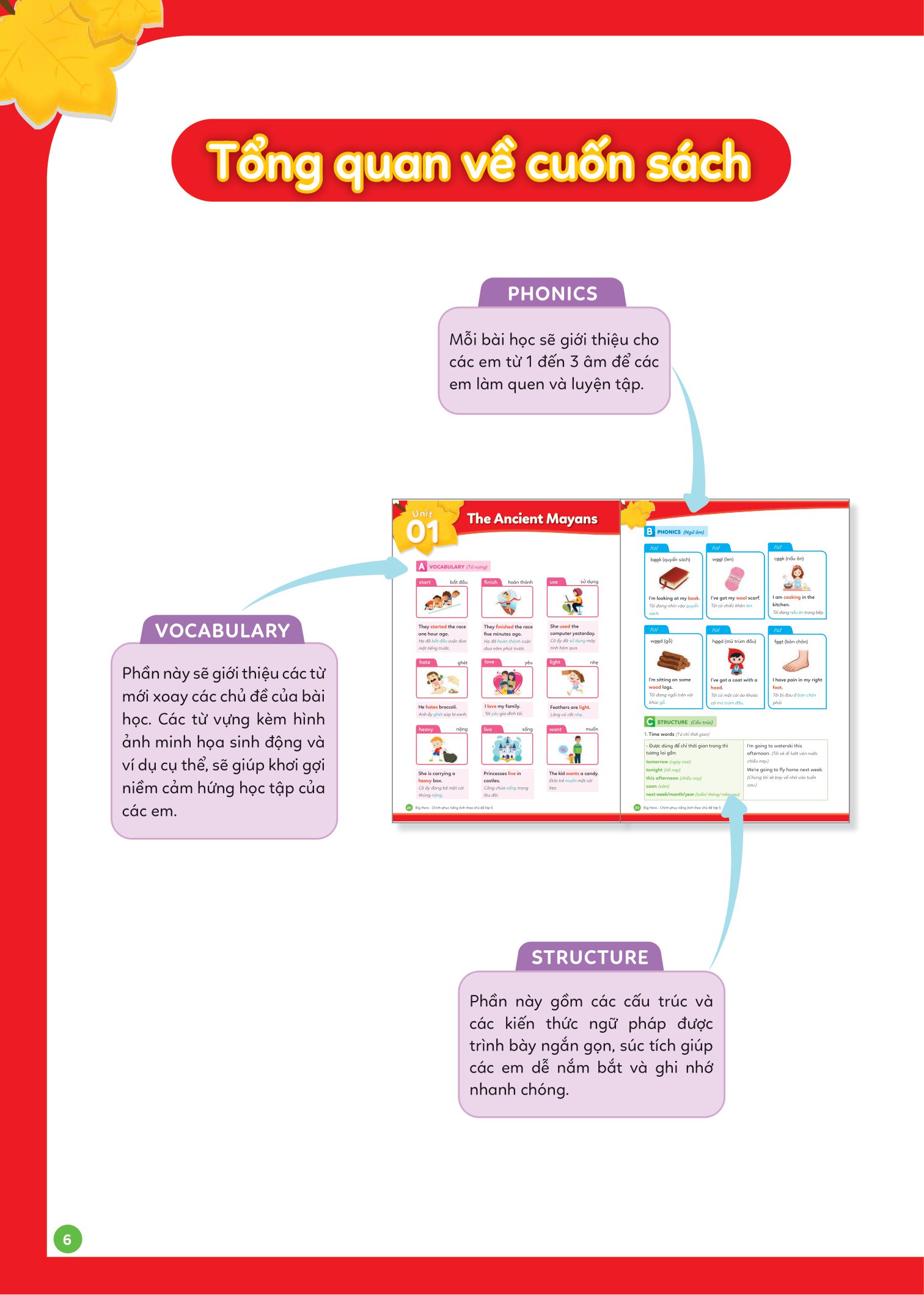 big hero chinh phục tiếng anh theo chủ đề lớp 5 - Ảnh 6