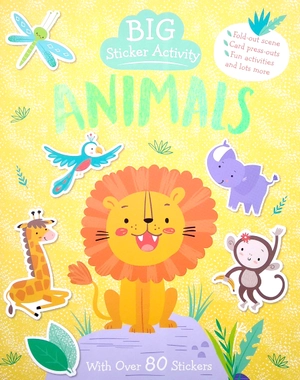 big sticker activity - animals - Ảnh 2