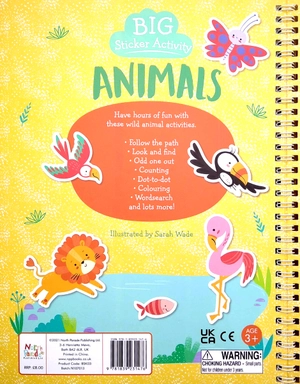 big sticker activity - animals - Ảnh 6