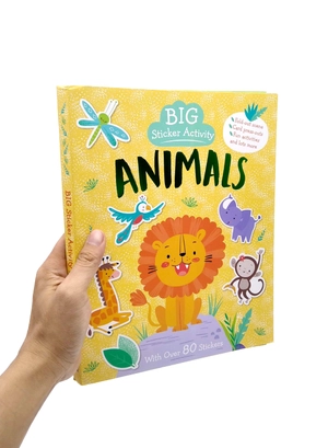 big sticker activity - animals - Ảnh 7