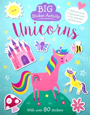 big sticker activity - unicorns - Ảnh 2