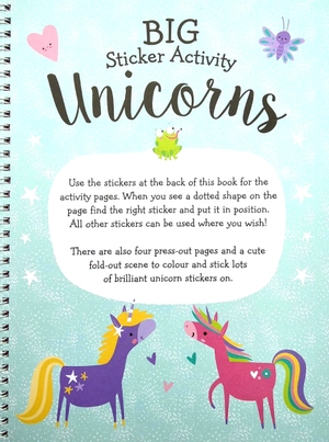 big sticker activity - unicorns - Ảnh 3