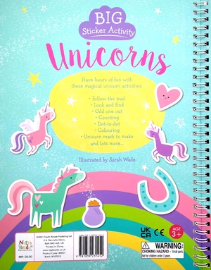 big sticker activity - unicorns - Ảnh 6