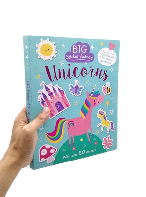 big sticker activity - unicorns - Ảnh 7