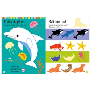 big stickers for little hands ocean creatures - Ảnh 4