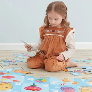 bilingual jumbo puzzle: letters a-z - Ảnh 11