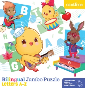 bilingual jumbo puzzle: letters a-z - Ảnh 13