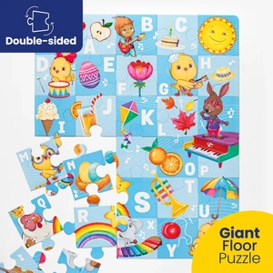 bilingual jumbo puzzle: letters a-z - Ảnh 7