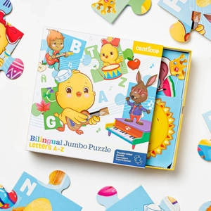 bilingual jumbo puzzle: letters a-z - Ảnh 8