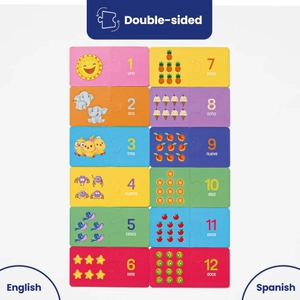 bilingual puzzle pairs: numbers - Ảnh 2