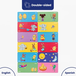 bilingual puzzle pairs: opposites - Ảnh 4