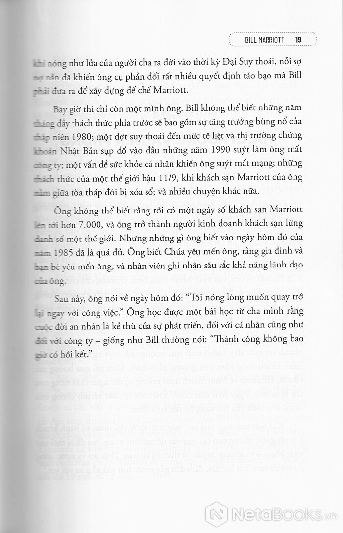 bill marriott - những quyết định lịch sử làm nên đế chế khách sạn thành công nhất thế giới - Ảnh 8