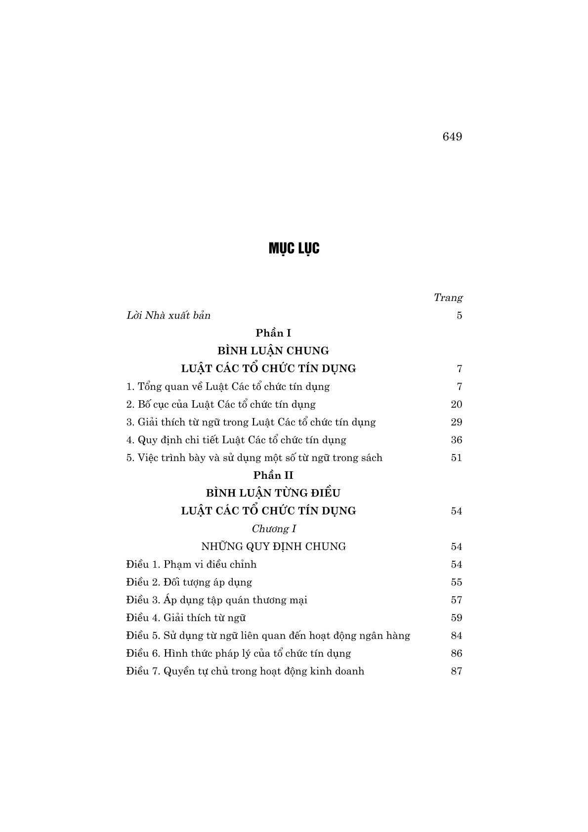 Bình Luận Luật Các Tổ Chức Tín Dụng (Bình Luận Chung Và Toàn Bộ 210 Điều Của Luật Các Tổ Chức Tín Dụng Năm 2024) - Ảnh 5