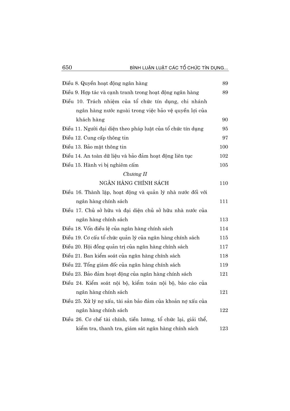 Bình Luận Luật Các Tổ Chức Tín Dụng (Bình Luận Chung Và Toàn Bộ 210 Điều Của Luật Các Tổ Chức Tín Dụng Năm 2024) - Ảnh 6