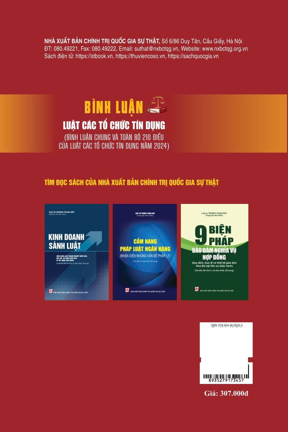 Bình Luận Luật Các Tổ Chức Tín Dụng (Bình Luận Chung Và Toàn Bộ 210 Điều Của Luật Các Tổ Chức Tín Dụng Năm 2024) - Ảnh 9