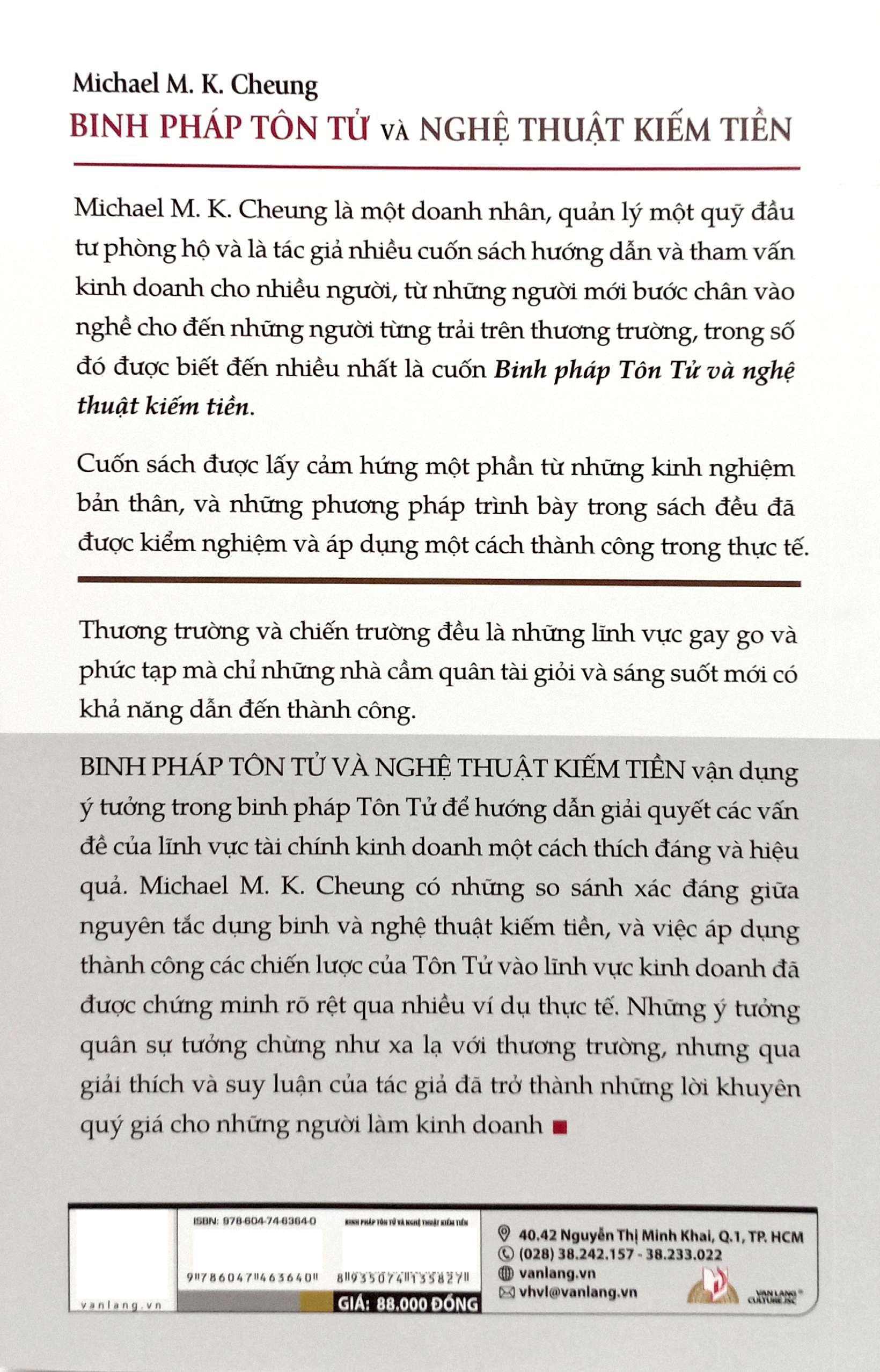 binh pháp tôn tử và nghệ thuật kiếm tiền (tái bản 2025) - Ảnh 7