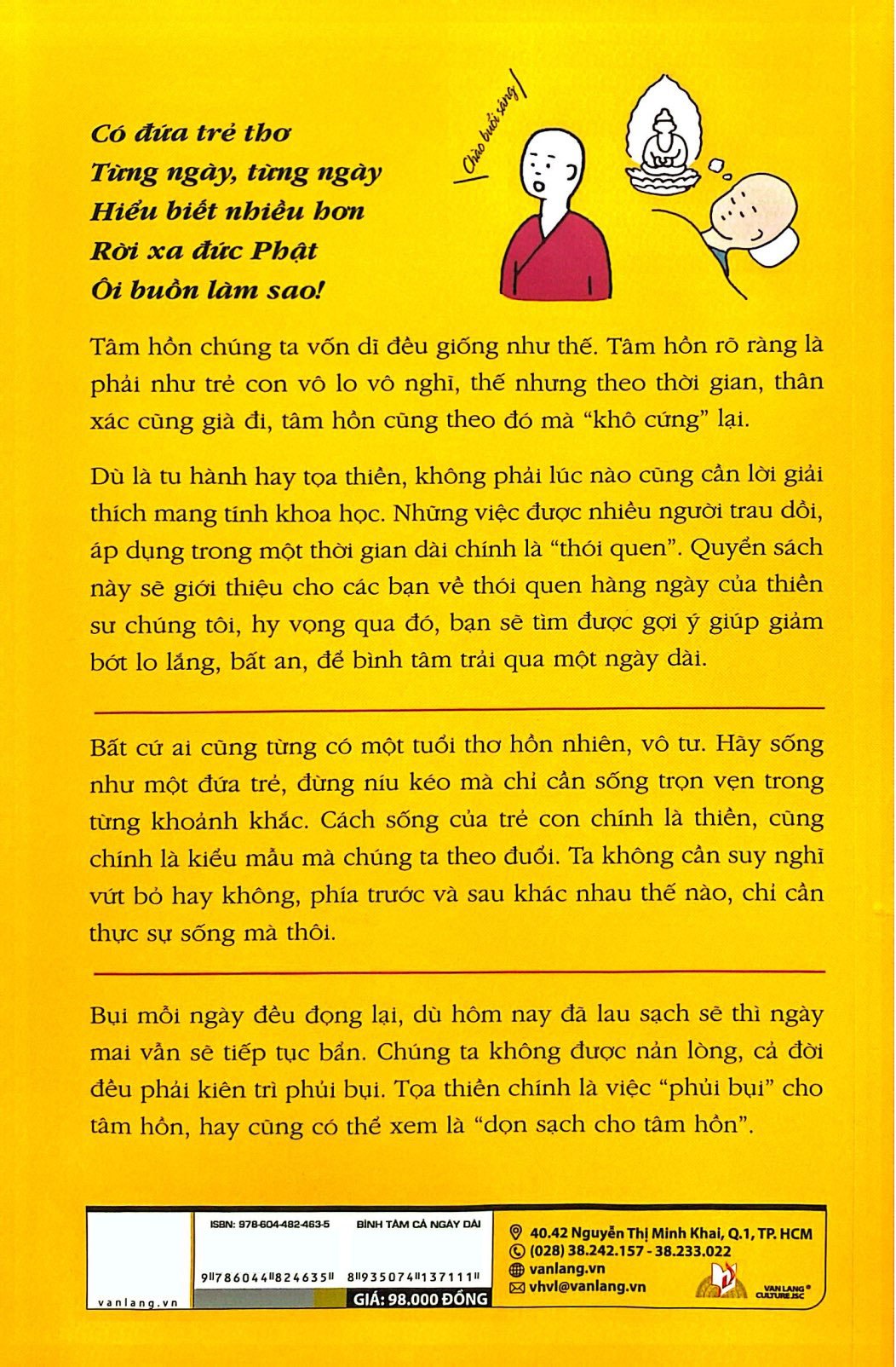 Binh Tam Ca Ngay Dai - 45 Thoi Quen An Nhien Cua Nha Phat - Ảnh 8