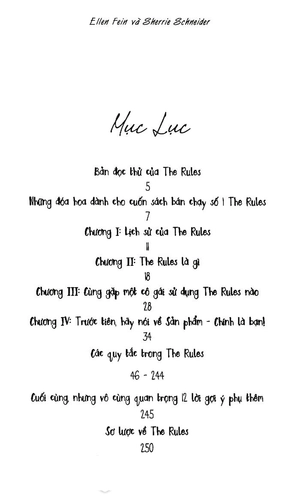 bình tĩnh khi ế, mạnh mẽ khi yêu - all the rules - tái bản - Ảnh 3