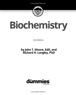 biochemistry for dummies 3rd edtion - Ảnh 3