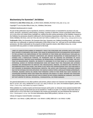 biochemistry for dummies 3rd edtion - Ảnh 4