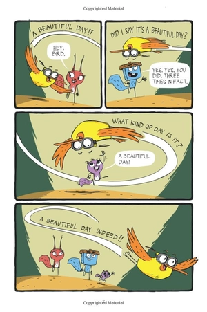 bird & squirrel all tangled up (bird & squirrel #5) - Ảnh 3