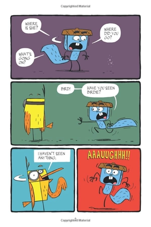 bird & squirrel all tangled up (bird & squirrel #5) - Ảnh 6