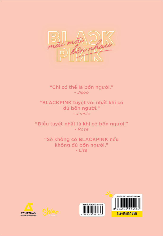 BLACKPINK Mãi Mãi Bên Nhau - Tặng Kèm 4 Postcard Thành Viên BLACKPINK - Ảnh 4