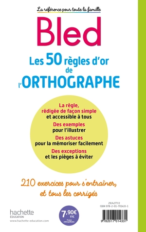 bled les 50 règles d'or de l'orthographe - Ảnh 2