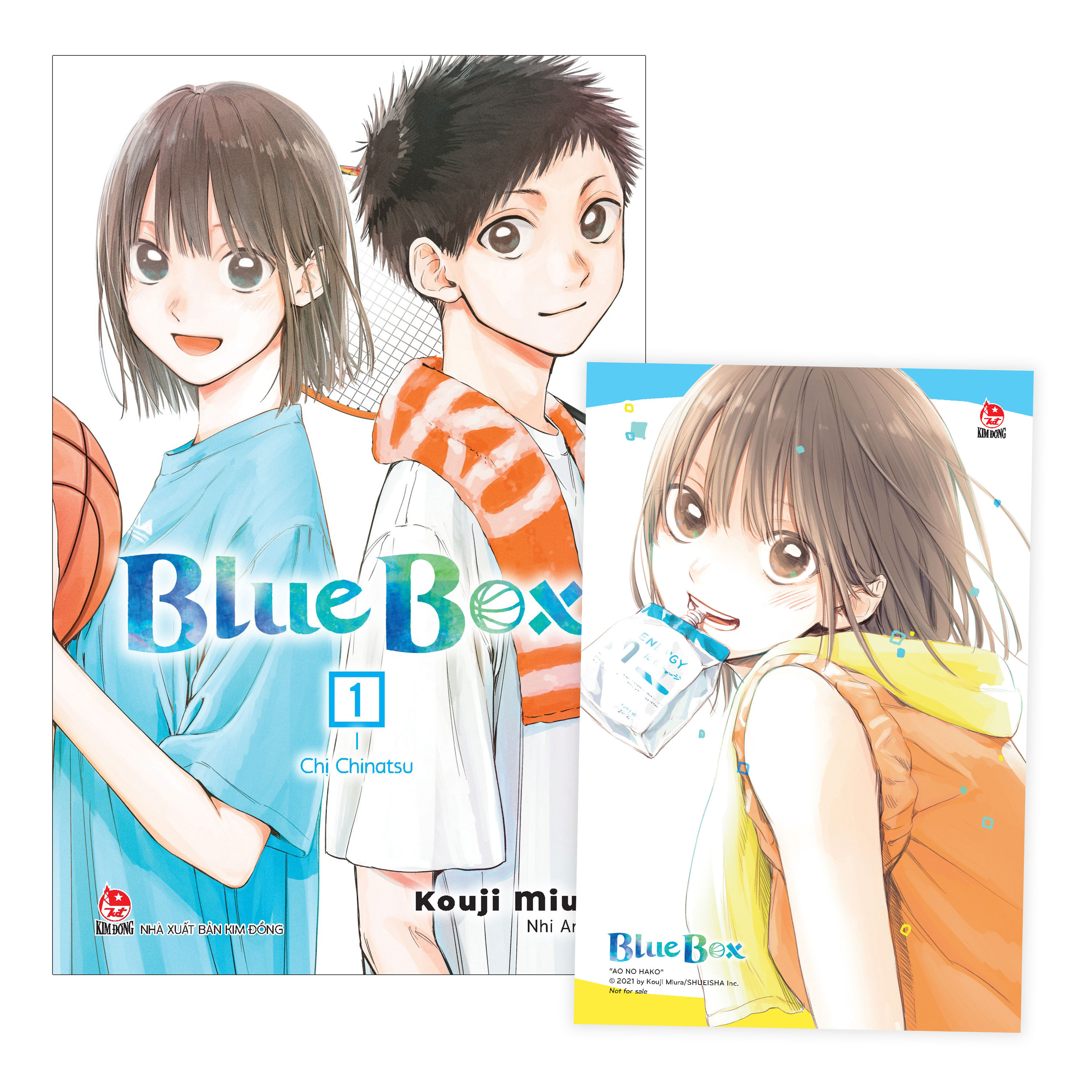 blue box - tập 1 - chị chinatsu - tặng kèm postcard + poster - Ảnh 2