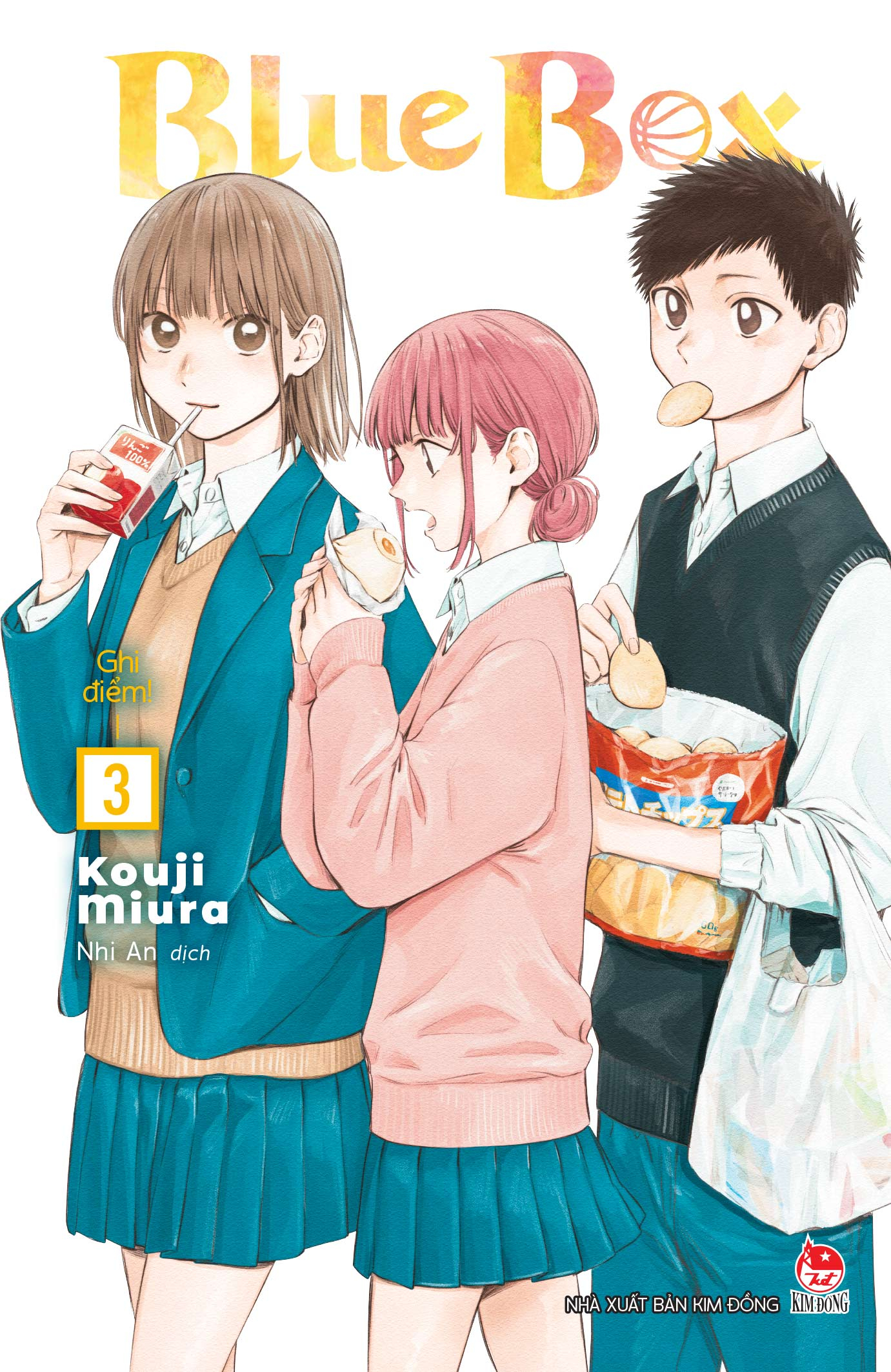 blue box - tập 3 - ghi điểm!!! - tặng kèm bìa áo hai mặt - Ảnh 2