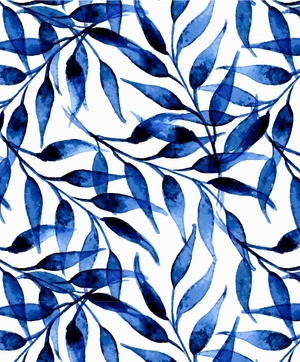 blue & white note cards, 24 blank cards: 8 unique designs with 25 patterned envelopes - Ảnh 5