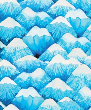 blue & white note cards, 24 blank cards: 8 unique designs with 25 patterned envelopes - Ảnh 6