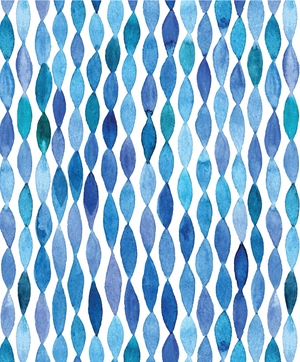 blue & white note cards, 24 blank cards: 8 unique designs with 25 patterned envelopes - Ảnh 7