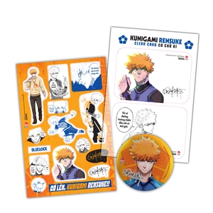 bluelock - tập 26 - bản đặc biệt - tặng kèm bộ quà đặc biệt kèm chữ kí nhân vật - Ảnh 6