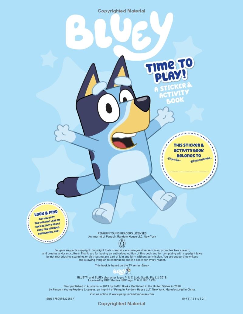 Bluey: Time to Play Sticker Activity - Ảnh 9