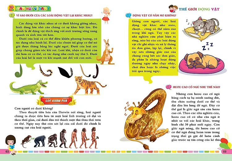 bộ 10 vạn câu hỏi vì sao - thế giới động vật - Ảnh 3