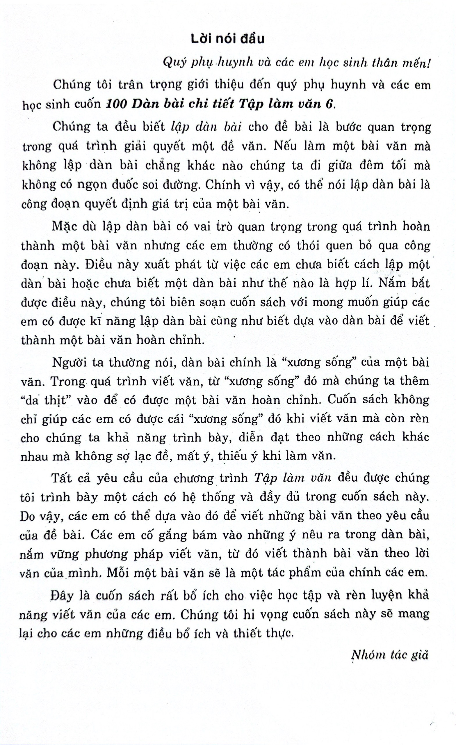 Bộ 100 Dàn Bài Chi Tiết Tập Làm Văn 6 (Theo Chương Trình GDPT Mới) - Ảnh 3