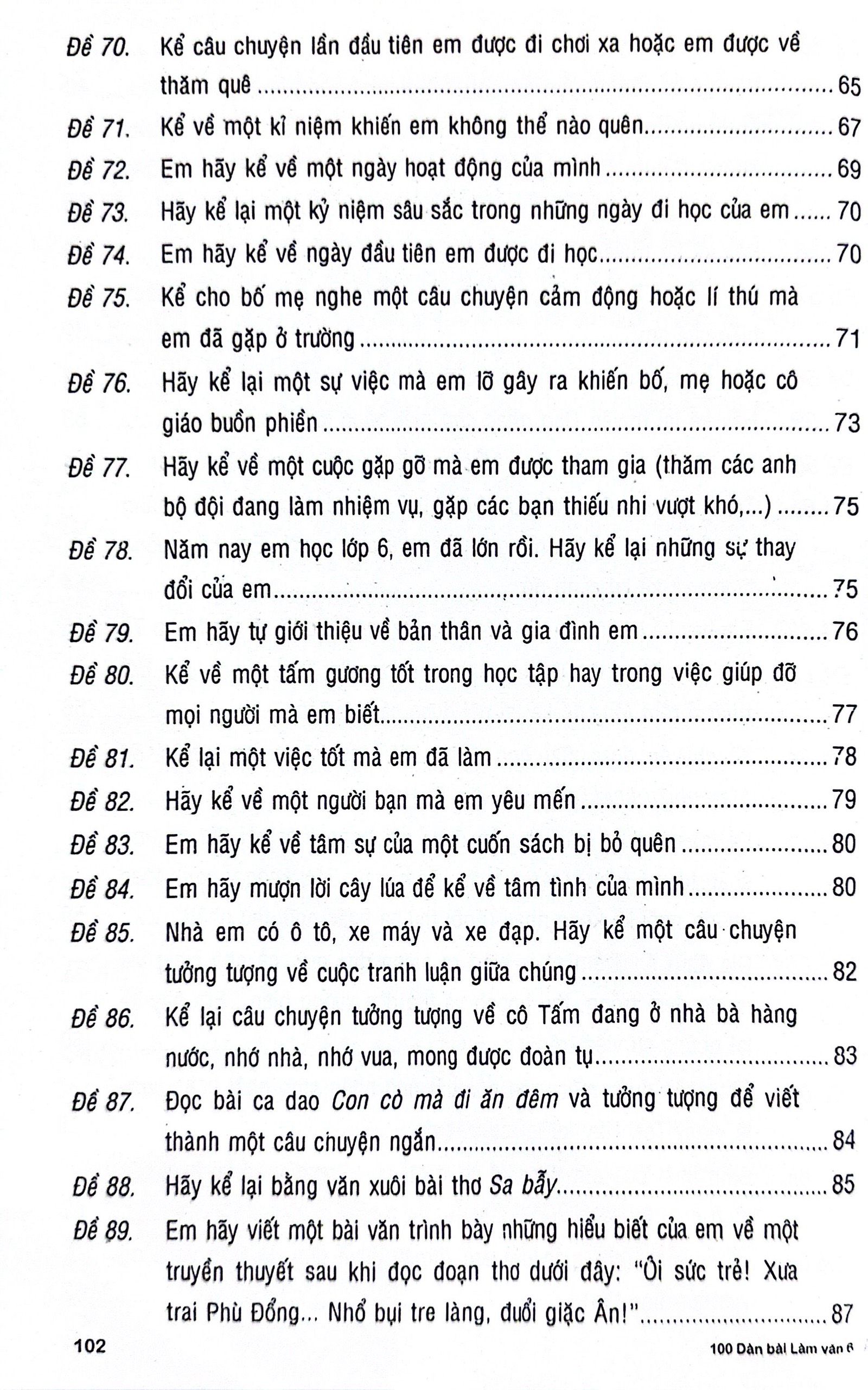 Bộ 100 Dàn Bài Chi Tiết Tập Làm Văn 6 (Theo Chương Trình GDPT Mới) - Ảnh 8