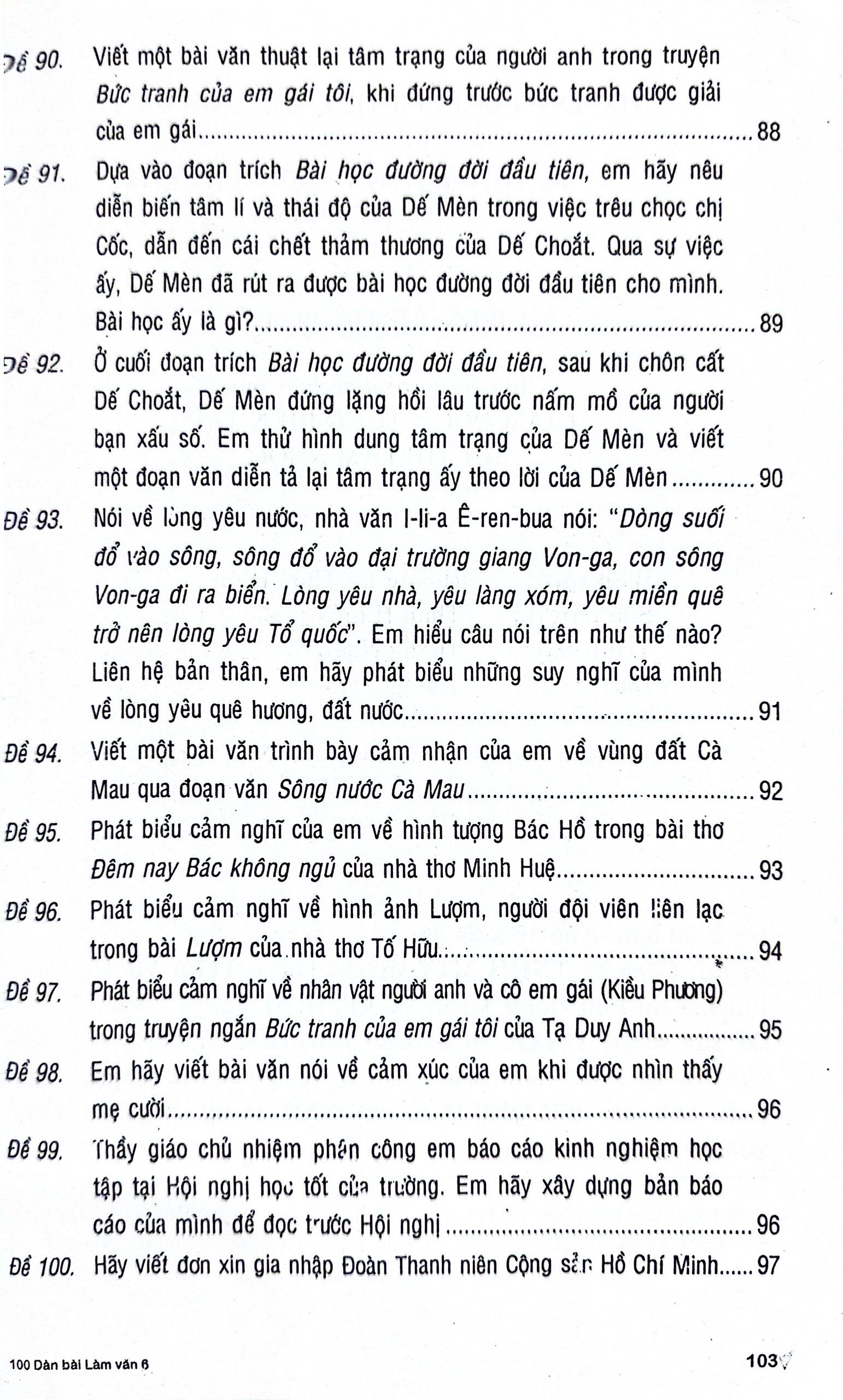 Bộ 100 Dàn Bài Chi Tiết Tập Làm Văn 6 (Theo Chương Trình GDPT Mới) - Ảnh 9