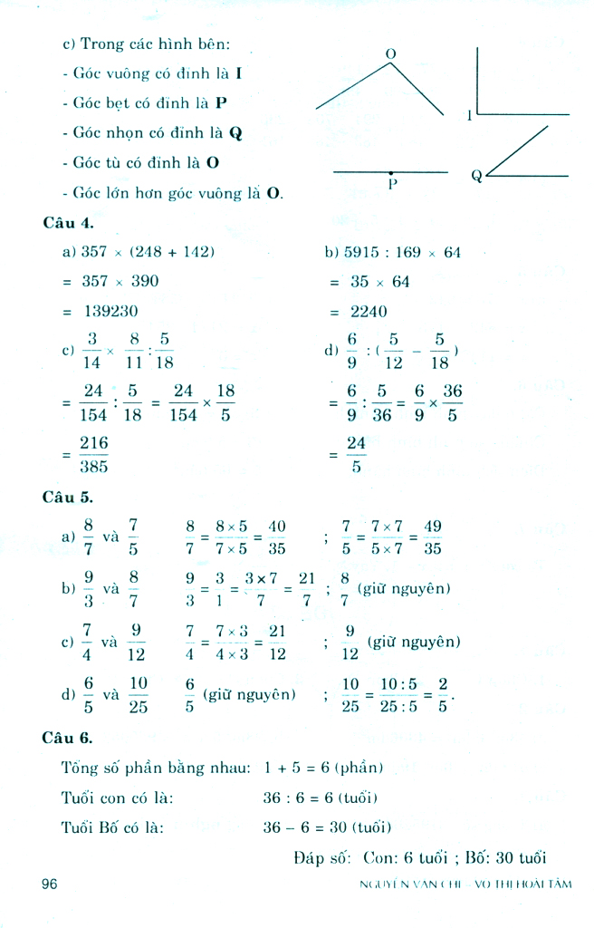 bộ 100 đề kiểm tra định kì toán 4 - tập 2 - có đáp án và lời giải (biên soạn theo chương trình gdpt mới) - Ảnh 12