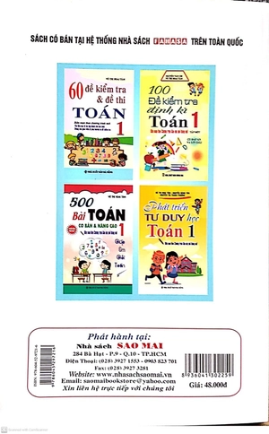 bộ 100 đề kiểm tra định kì toán lớp 1 - tập 2 (biên soạn theo chương trình mới) - Ảnh 3