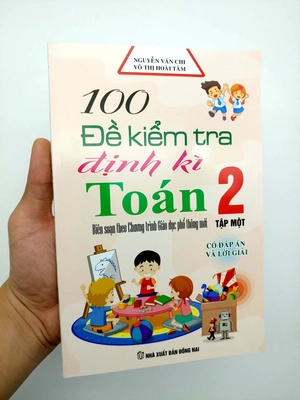 bộ 100 đế kiểm tra định kì toán lớp 2 - tập 1 - Ảnh 8