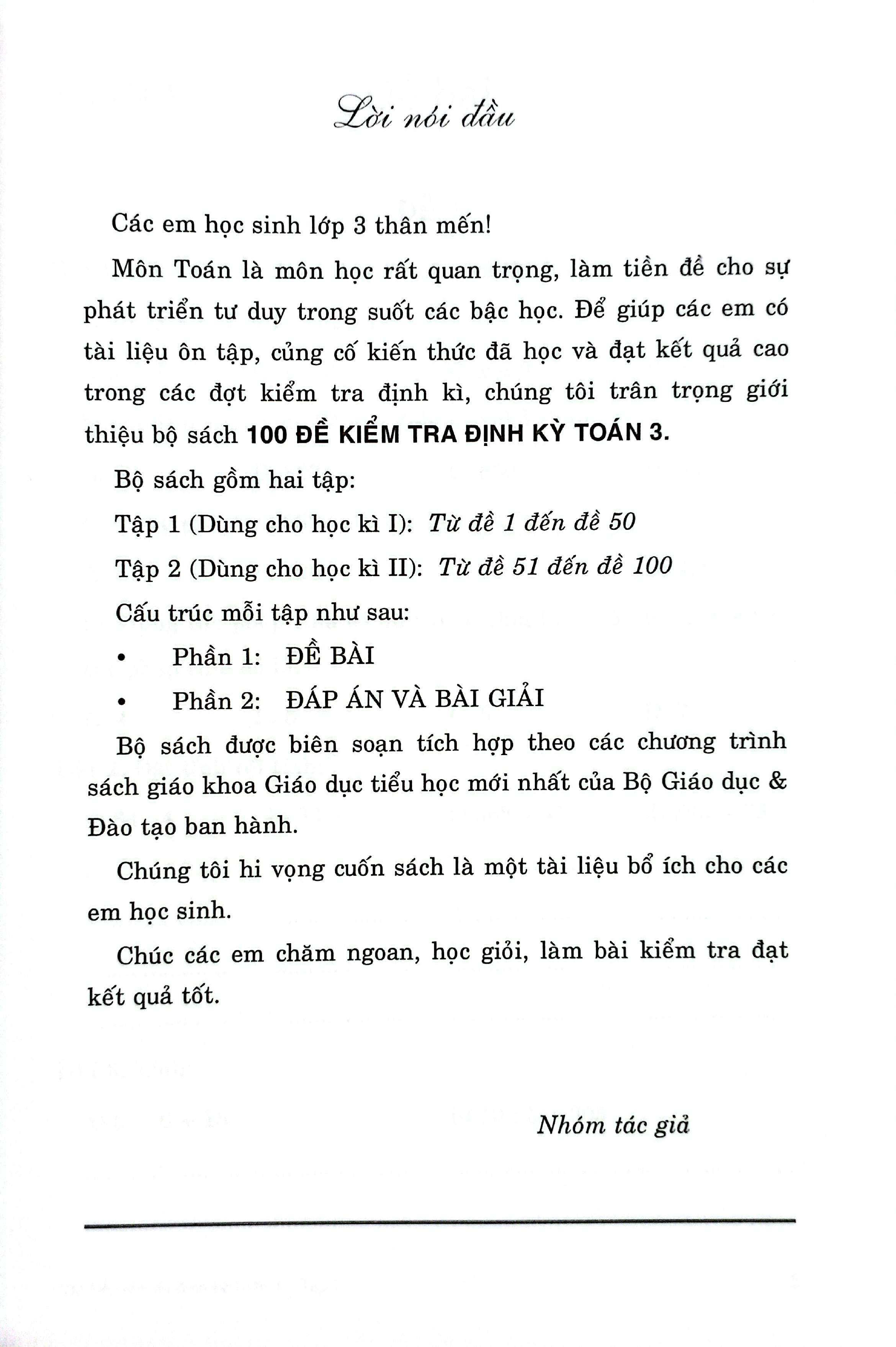 Bo
100 De Kiem Tra Dinh Ky Toan 3 - Tap 1 (Co Dap An Va Loi Giai) - Ảnh 3