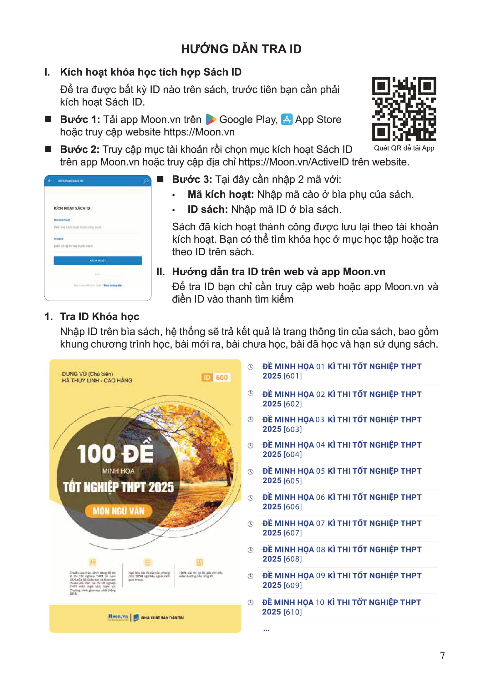 Bộ 100 Đề Minh Họa Tốt Nghiệp THPT 2025 - Môn Ngữ Văn - Ảnh 7