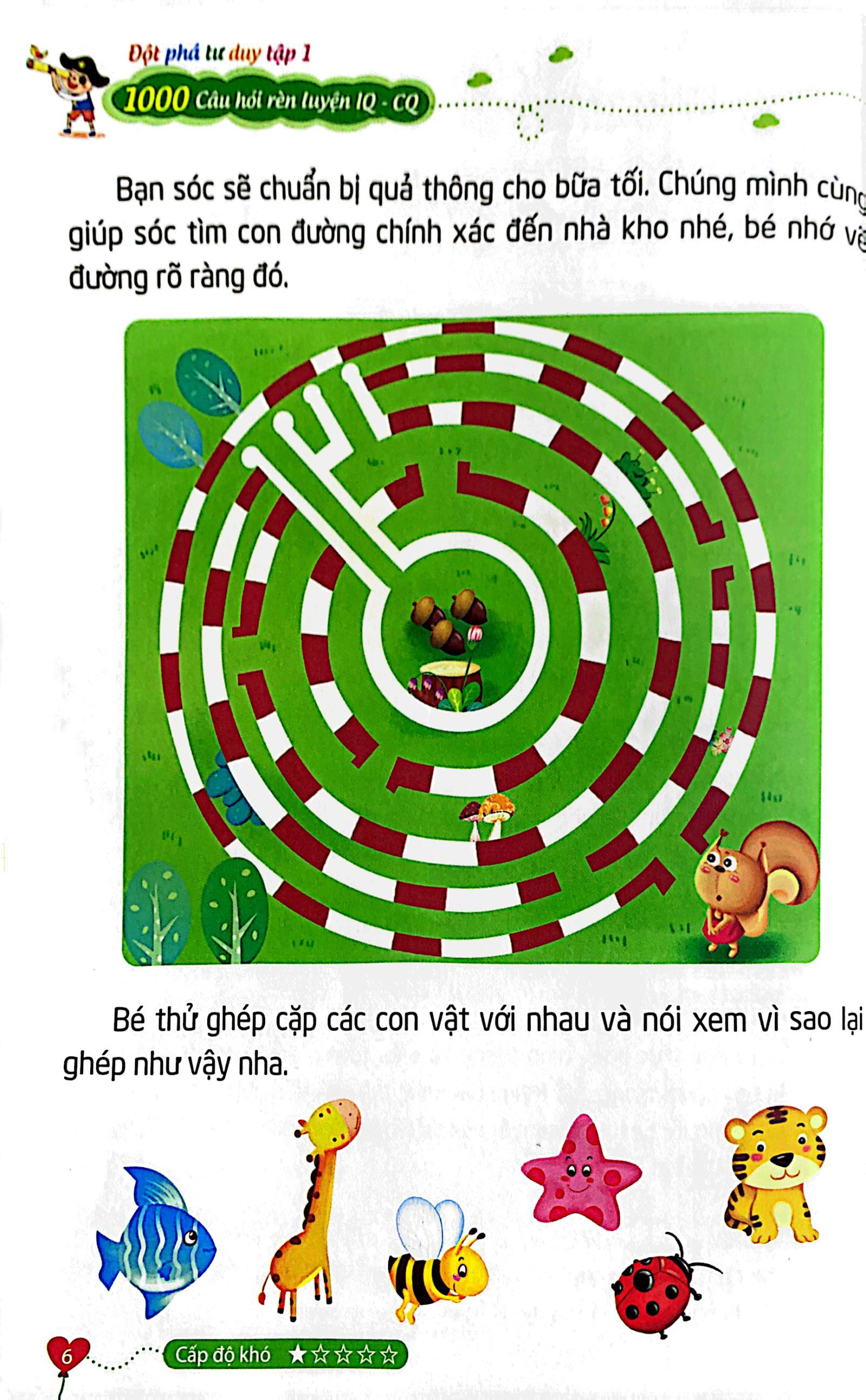 bộ 1000 câu hỏi rèn luyện iq - cq - đột phá tư duy - tập 1 - Ảnh 6