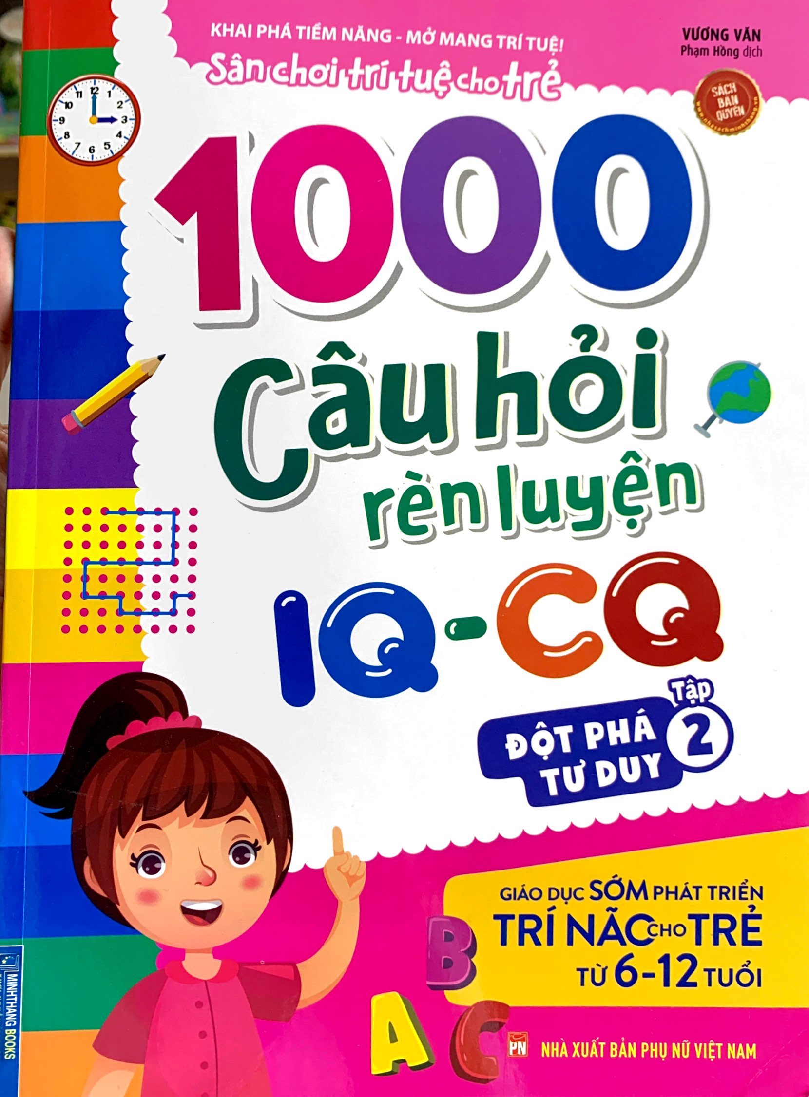 bộ 1000 câu hỏi rèn luyện iq - cq - đột phá tư duy - tập 2 - Ảnh 2