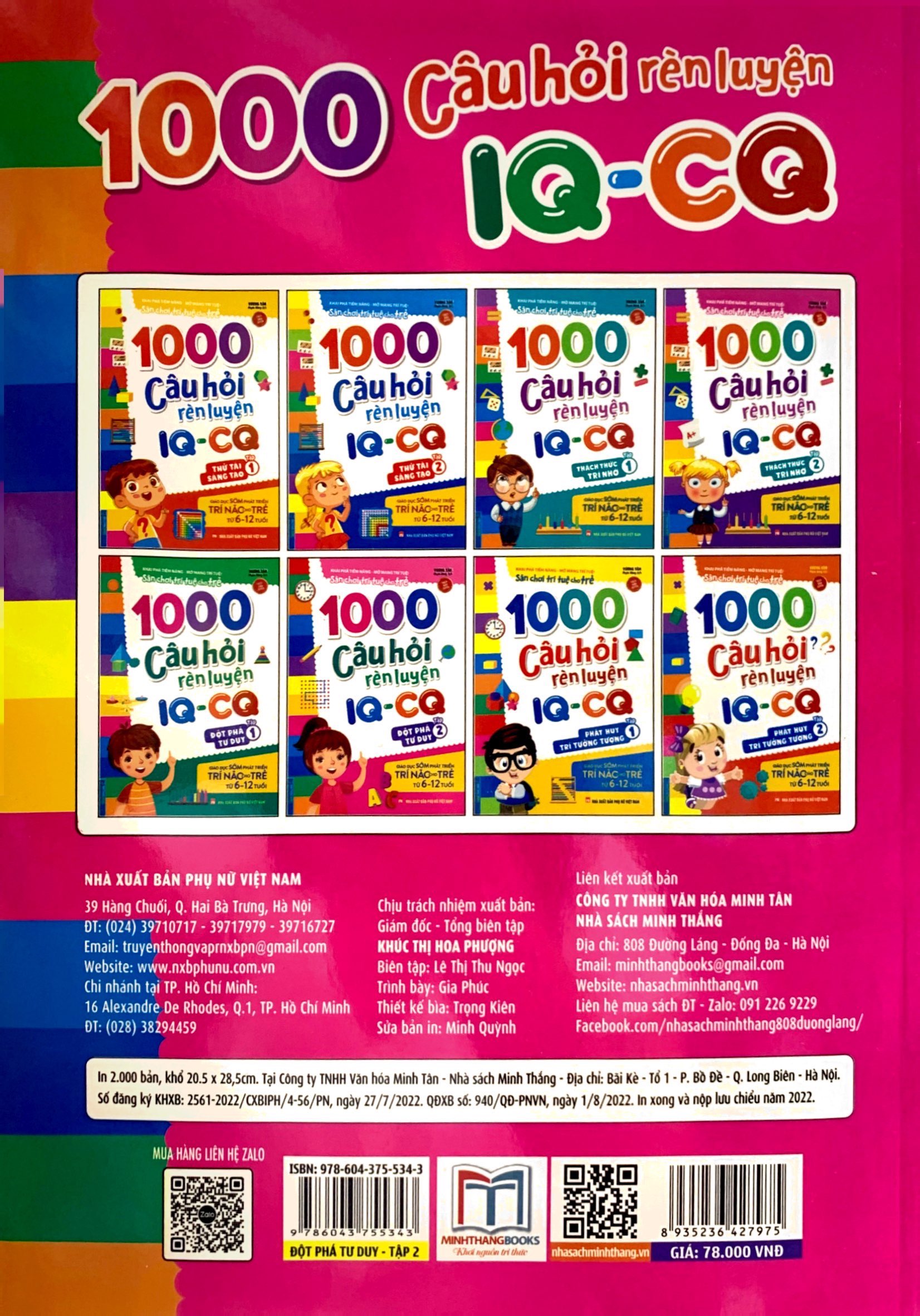 bộ 1000 câu hỏi rèn luyện iq - cq - đột phá tư duy - tập 2 - Ảnh 7